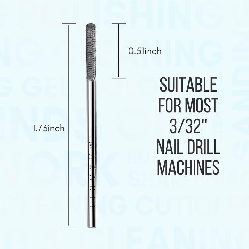 Makartt Carbide Cuticle Nail Drill Bit - 3 32