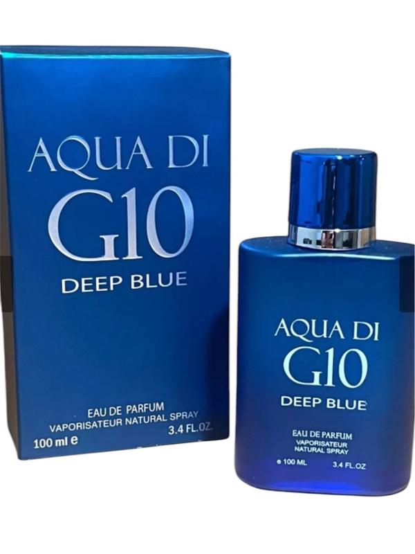 Men’s G10 Deep Blue cologne. 3.4oz 100ml