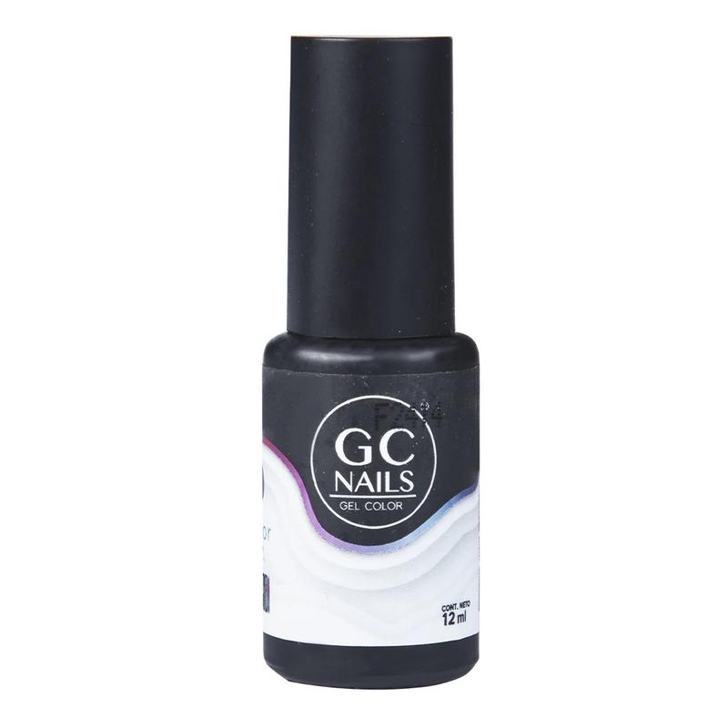 Gc Nails Snow White Gel Polish #001 12ml - Long-Lasting Nail Color