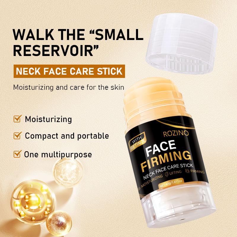 Retinol Face & Neck Care Stick, Moisturizing Firming Neck Care Stick, Hydrating Neck Care Product for Women, Skin Care Product for Daily Use