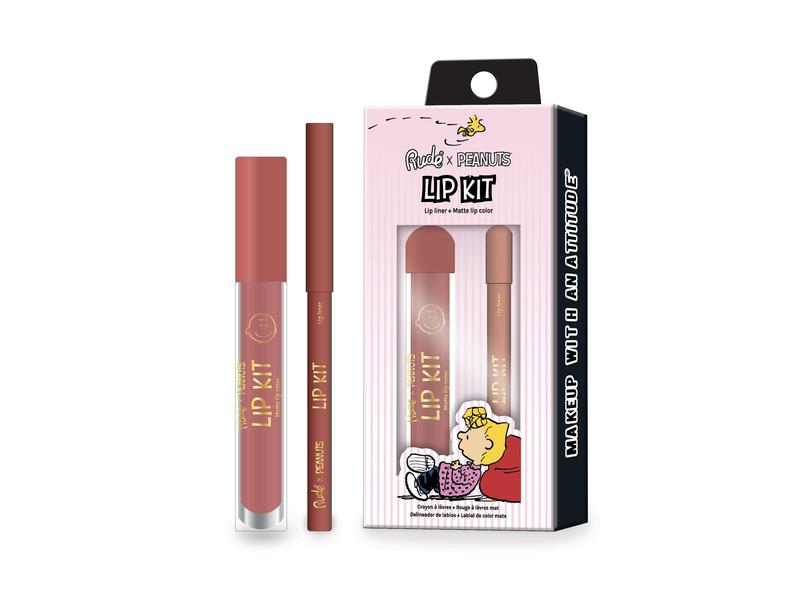 Peanuts Lip Kit - Lip Liner + Matte Lip Color