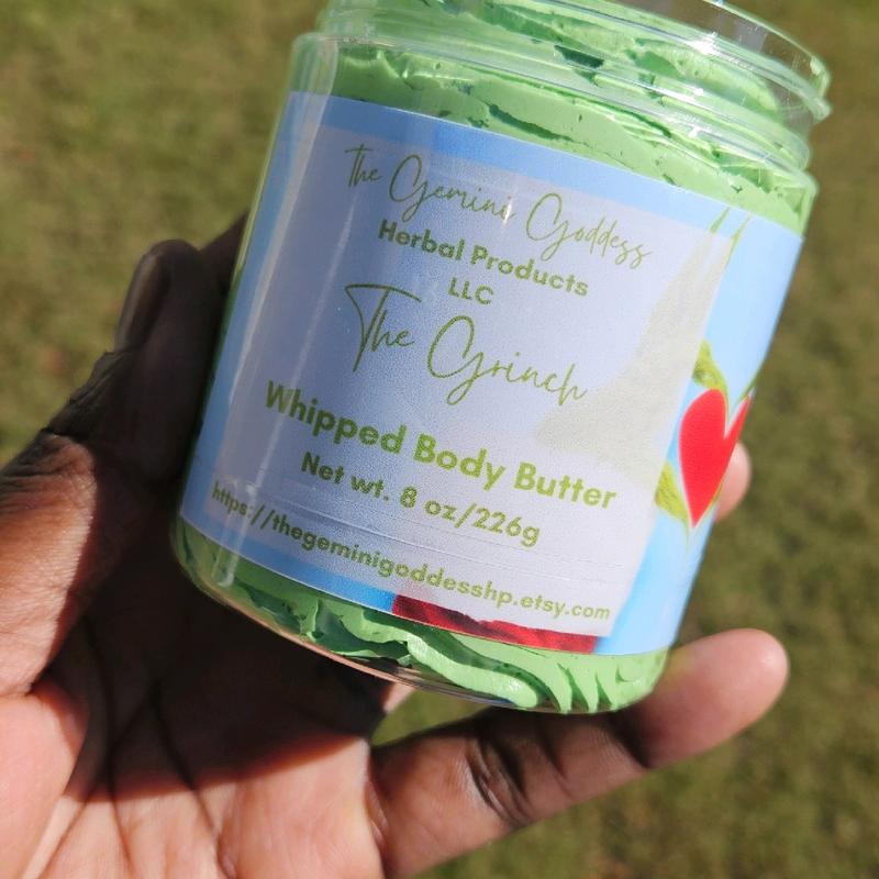 The Gemini Goddess Light and Airy Whipped Body butter moisturizes, hydrates, and glides on smooth