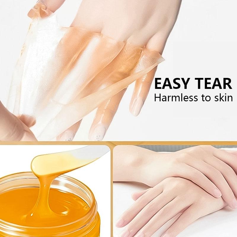 VC and turmeric hand and foot masks brighten skin tone, remove dead skin, Smooth and soft, Deep moisturizing care, Gentle skincare