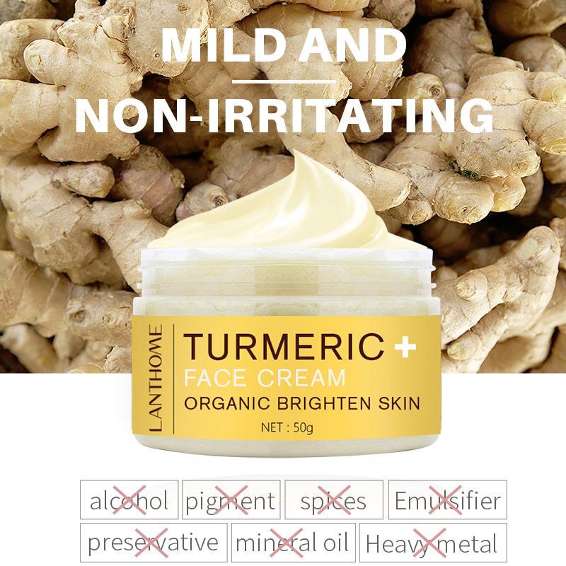 Turmeric Skincare Kit, 1 Set Deep Nourishing Turmeric Oil & Soap & Cream, Moisturizing Skin Care Kit for Women & Men Daily Use, Christmas Gift