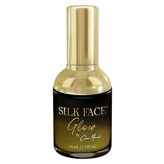 Coco March Elixir Silk Face Glow, Anti Aging Hydrating Facial Mist Spray, Moisturizing Light Weight Pure Silk Extracts Formula, Fine Lines Reduction -Quickly Reduces Fine Lines 1.7 fl oz