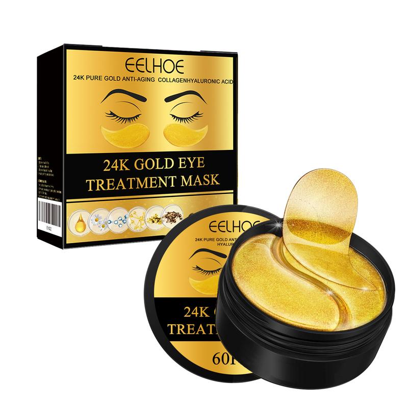 2024 24K gold eye patch, tightening eye bags and fine line eye care moisturizing eye patch