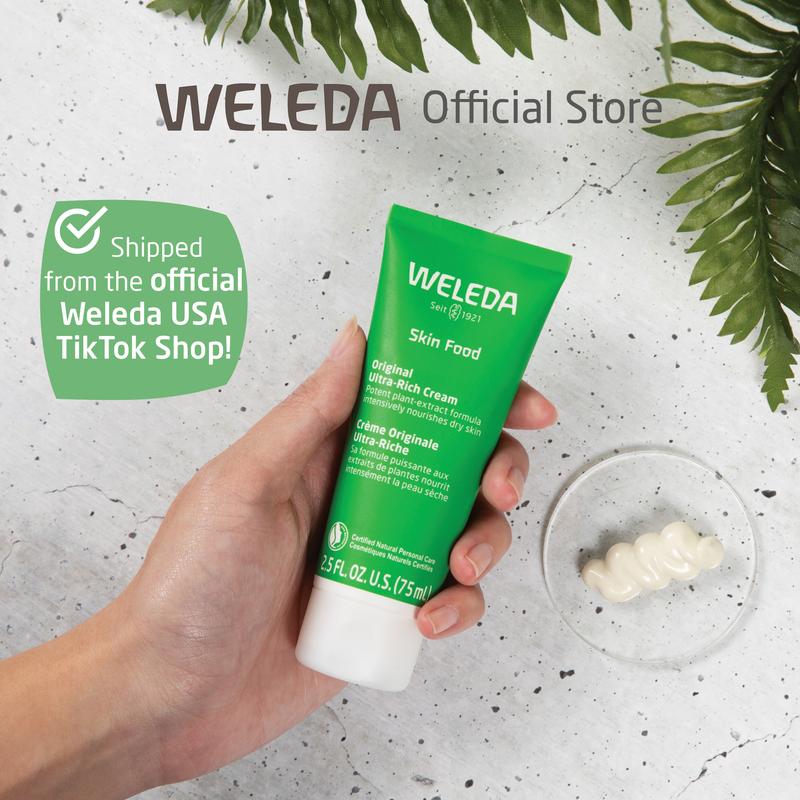 Weleda Skin Food Original Ultra-Rich Cream - Nourishing Daily Moisturizer and Makeup Primer for All Skin Types Skincare Plant Radiance Restore