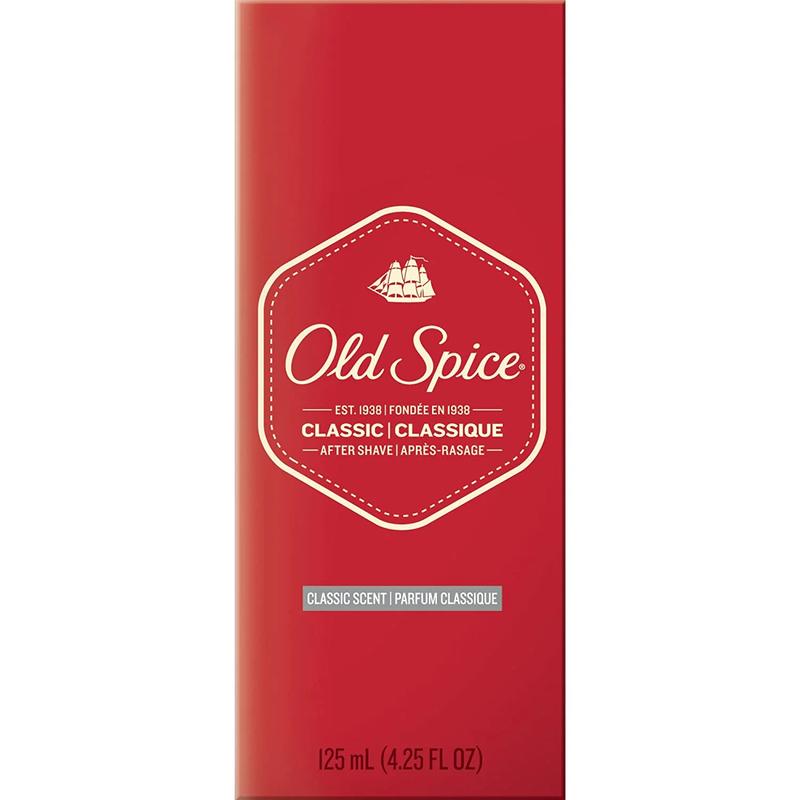 Old Spice Classic After Shave 4.25 Ounce (125ml) (2 Pack) Aftershave Foam