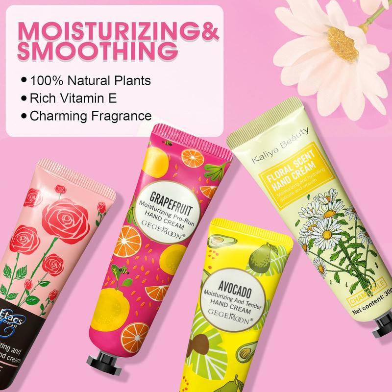 60pcs Moisturizing Hand Cream, 5pcs set Hand Skin Soothing Hand Oil, Cracks Caring Hand Cream, Hand Care Product for Women & Men