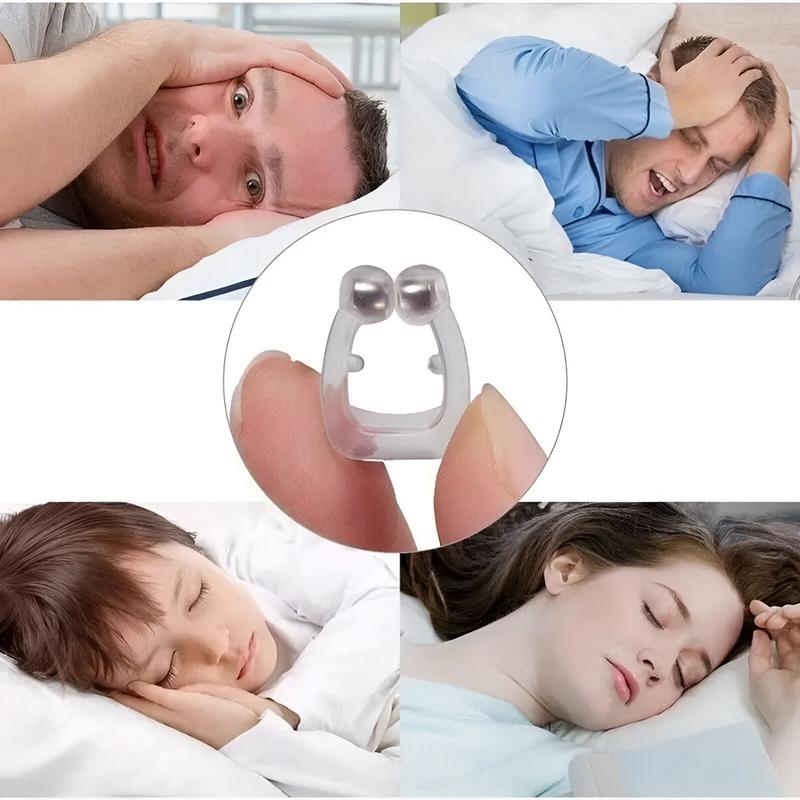 Magnetic Anti-Snoring Nose Clip – Non-Invasive Snore Stopper for a Quiet Night's Sleep