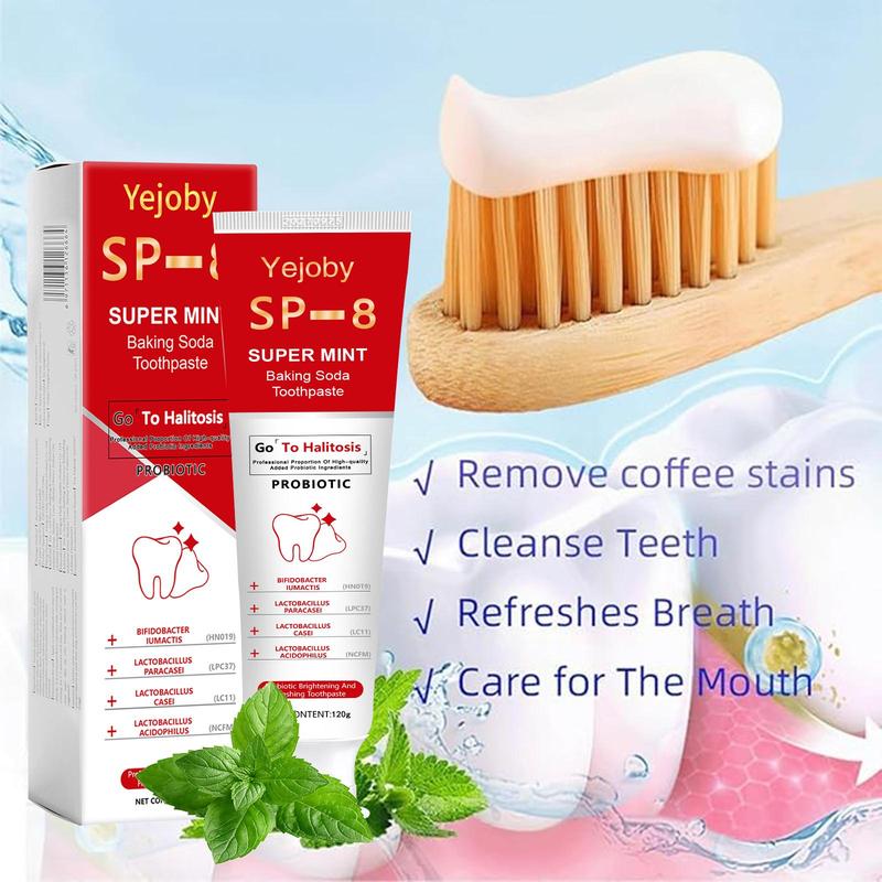 [+5$Get 2Pcs]Super Probiotic Sp-8 Toothpaste, Sp-8 Ultra Whitening Toothpaste, Sp 8 Toothpaste,Fresh Breath, Sp-8 Toothpaste 4.9 oz SP-10,SP-10 SP-6 SP-4 sp-10 sp-6 sp-4 sp8 sp6 sp4 SP-10