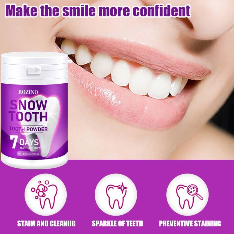 80ML Tooth Powder, 1 Box Teeth Brightening Tooth Powder, Oral Care Tooth Powder for Cleaning Teeth, Dental Care Product for Women & Men