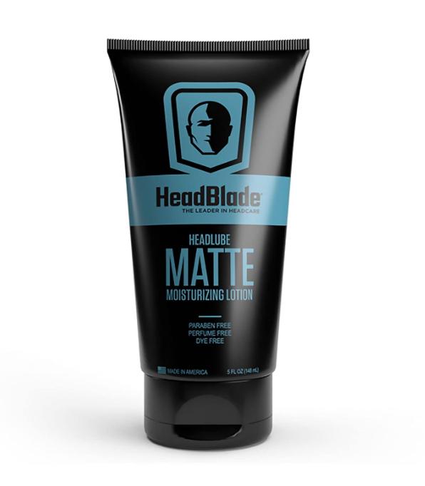 HeadBlade HeadLube Matte Moisturizer Lotion for Men (5 oz) - Leaves Head Smooth and Grease-Free, free Head Shaving Experience - Stay Refreshed and Hydrated with this Specially Designed Head Moisturize Aftershave Aloe