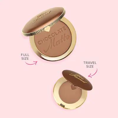 Chocolate Soleil Matte Bronzer - Pressed Powder, Long-wearing, Cruelty-free, 3 Shades