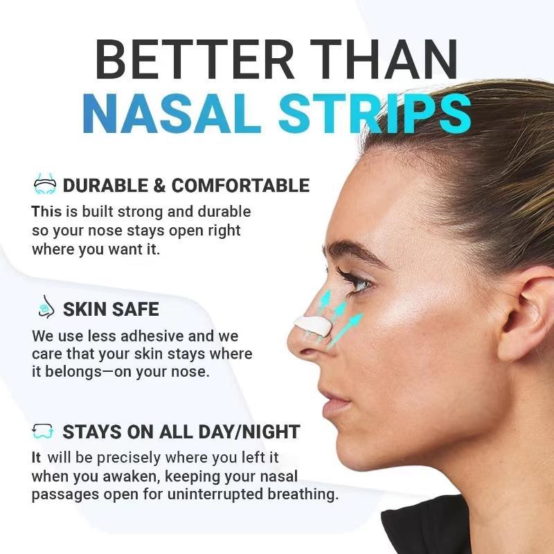 30PCS Breathing Nasal Strip StarterKit,Magnetic NasalStrip Starter Kitand 30 Day Supply StrenghOralApplicator