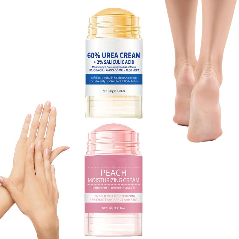 60% Urea plus 2% Salicylic Acid Foot Cream for Dry Cracked Heels and Feet