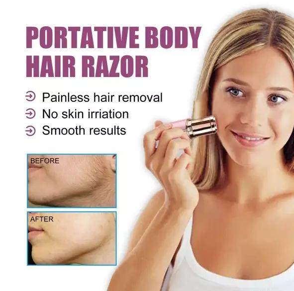 Flawless Facial Hair Remover Painless Hair Removal Trimmer Epilator Women Shaver  Smooth Lightweight Gentle Comfort