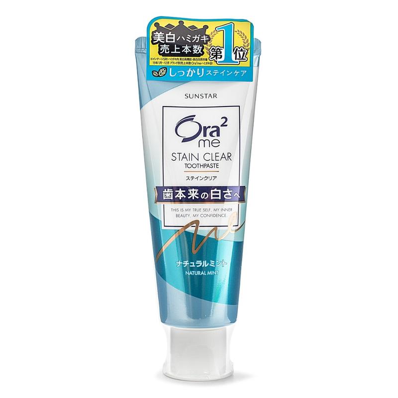 Sunstar Ora2 Me Stain Clear Toothpaste, Natural Mint 140 g