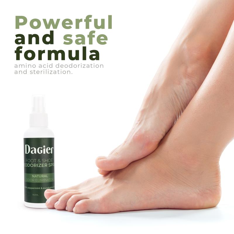 Travel Size Foot Odor Eliminator Spray - The Ultimate Solution for Stinky Feet and Unbeatable Freshness