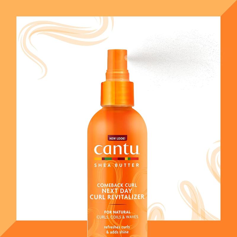 Cantu Comeback Next Day Curl Revitalizer, 12 Fluid Ounce Atlas Ethnic