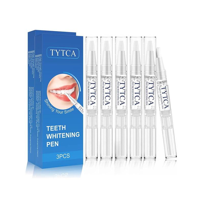 Teeth Pen Gel 6 PCS Effective Painless 30+ Uses No Sensitivity Fast Results Removes Years of Stains Enjoy Your Radiantly Gorgeous Smile