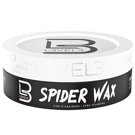 L3 Level 3 Spider Wax - Long Lasting and Strong Hold Improve your Hair Volume and Texture - Level Three Hair Wax for Men Gel Haircare