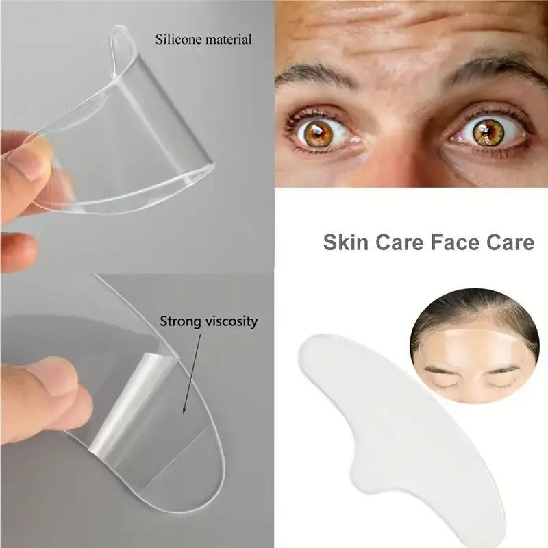 Anti Wrinkle Eye and Forehead Patches, Reusable Collagen Silicone Face Patch, Skin Care Accessories For Anti Aging Prevent and Eliminate Wrinkles