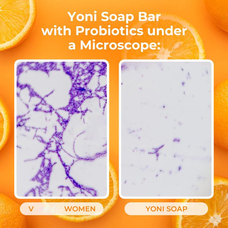 Yoni Soap & Yoni Oil & Feminine Wash Set for Women, Yoni Wash for V Ph Balance Remove Odor Moisturizing, Orange 1 Fl.Oz Feminine Oil & 5.07 Fl.Oz V Wash 3.53 OZ Yoni Soap Bar