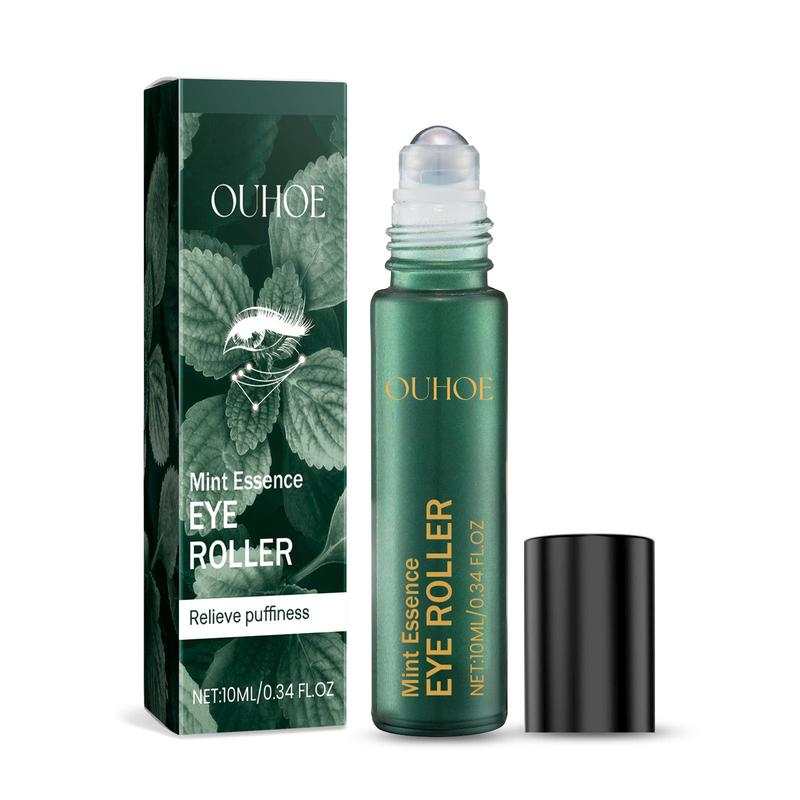 Mint Eye Serum Roller, 3 Counts Moisturizing Eye Serum Rollers, Eye Care Product for Women & Men, Hydrating Skincare Products for Daily Use