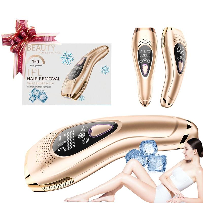 Laser Hair Removal Instrument, 1 Box Painless Mini Hair Removal Machine & Accessories, Electric Hair Removal Machine for Women & Men