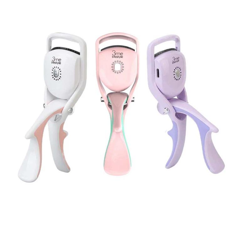 3 Temperature Control Heated EyelashCurlers Elevate Your Lash, Rapid Heat-up, USB Rechargeable, Natural Curling24H Long Lasting For Women Gift