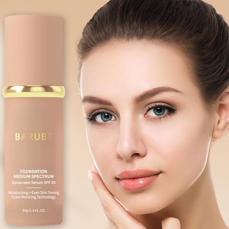 BARUBT4 in 1 concealer Mid spectrum foundation cream Moisturizing, Nourishing, Repairing, Nursing, Protection and Sunscreen SPF50