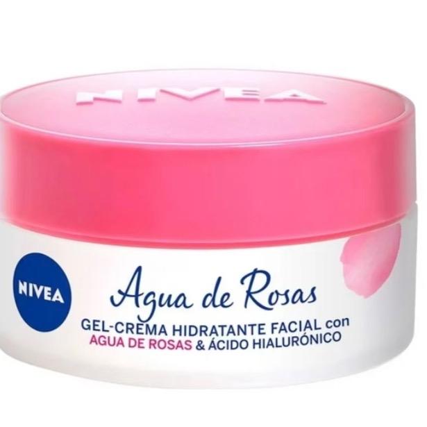 Nivea Rose Water bundle Gel Cream - Moisturizing Facial Cream -