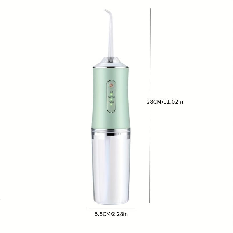 Water Flosser for Teeth, Rechargeable, 3 Cleaning Modes, Perfect for Braces and Sensitive Gums