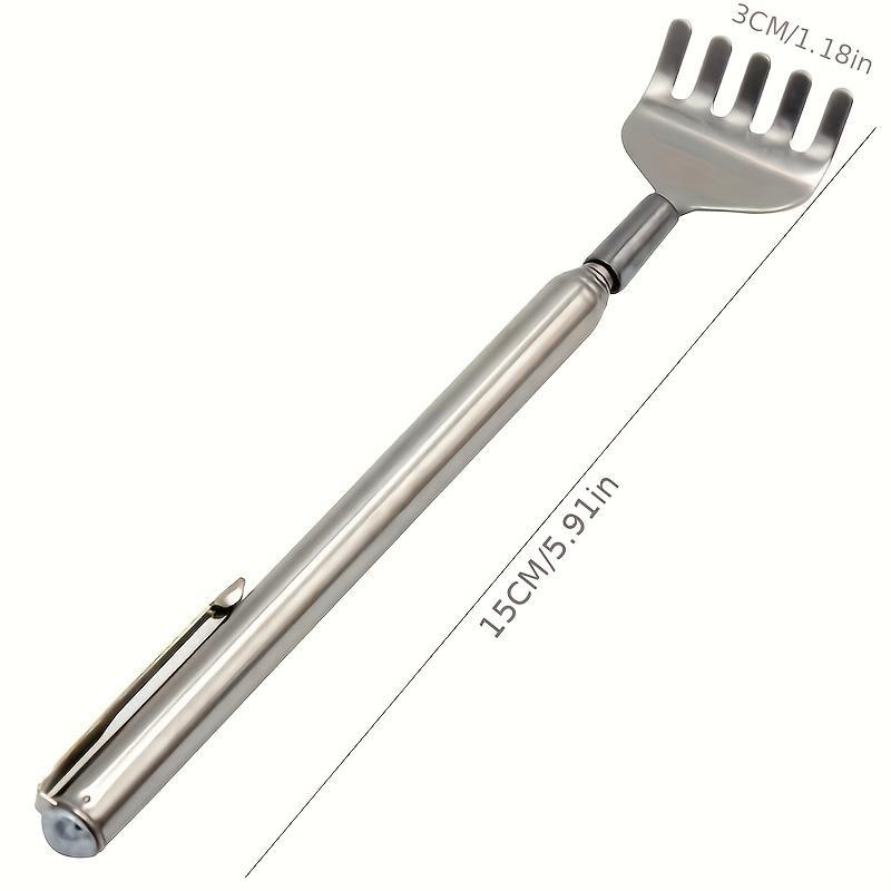 Retractable Back Scratcher, 1 Count Adjustable Back Massager, Back Scraping Tool for Men & Women