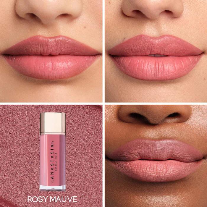 Anastasia Beverly Hills Lip Velvet - Rosy Mauve Liquid Lipstick - Lipgloss, Makeup