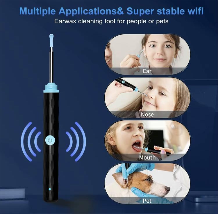 2025 Upgrade Ear Wax visible Remover Tool: Silicone Ear Care Kit with Camera – Perfect for Gentle Ear Cleaning and Thoughtful Birthday or Christmas Gifts