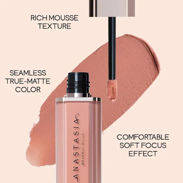 Anastasia Beverly Hills Lip Velvet - Rosy Mauve Liquid Lipstick - Lipgloss, Makeup