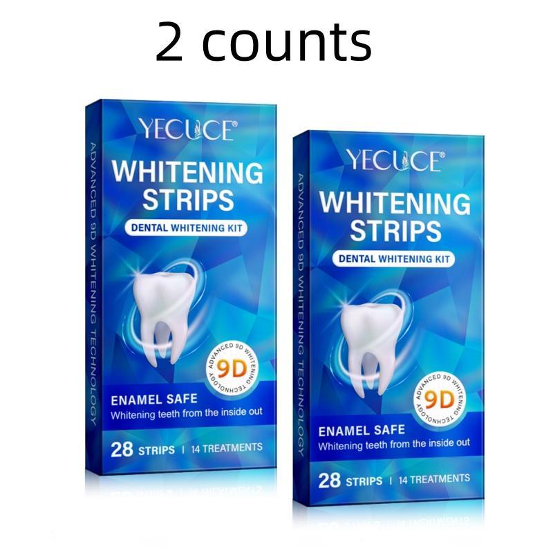 Teeth Brightening Strips, 2 Counts box Gentle Teeth Brightening Stickers, Teeth Care Strips, Oral Care Products for Women & Men