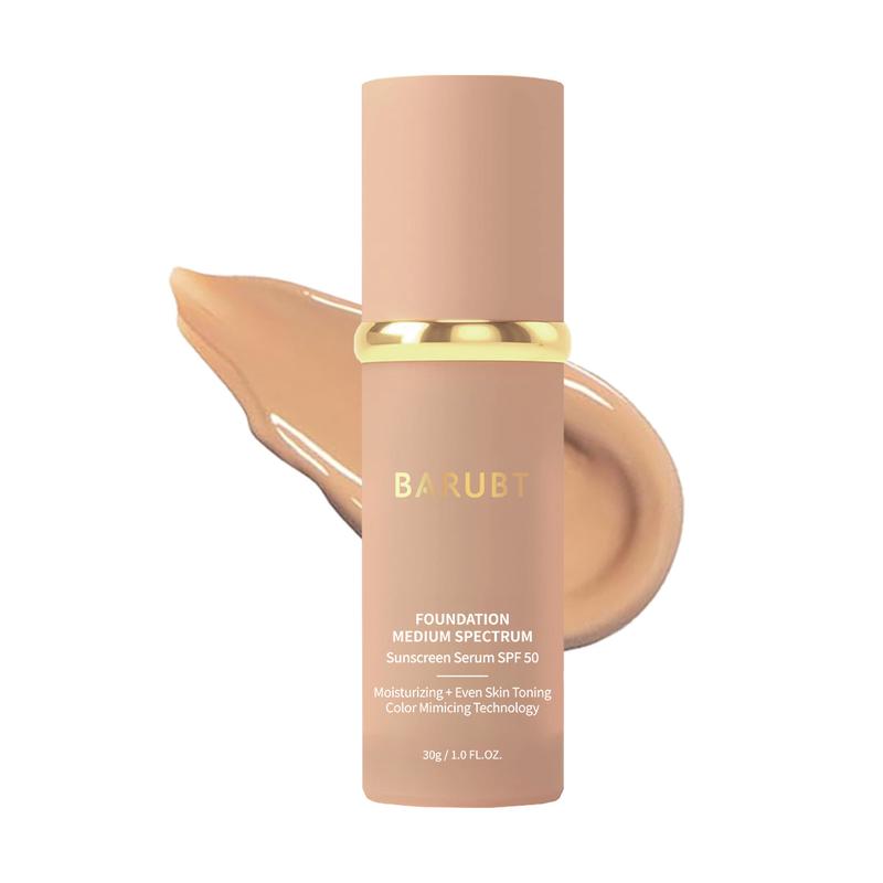 BARUBT4 in 1 concealer Mid spectrum foundation cream Moisturizing, Nourishing, Repairing, Nursing, Protection and Sunscreen SPF50