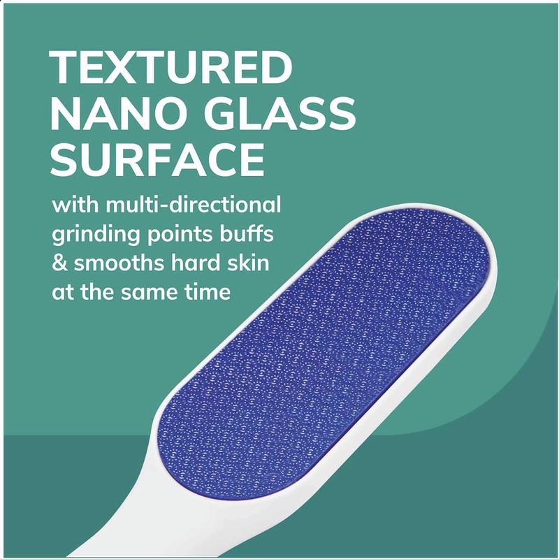 Hard Skin Remover Nano Glass Foot File - Foot Callus Remover, Durable Foot Scrubber, Dead Skin Remover, Hygienic Pedicure Tool, Long Lasting Foot Buffer, Soft Smooth Feet