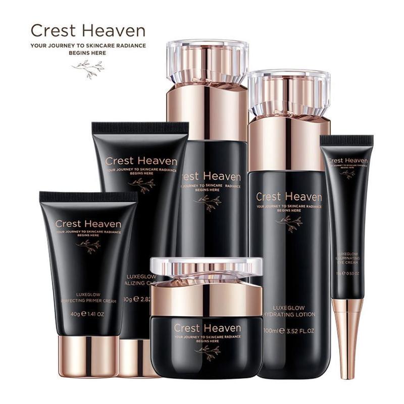 Crest Heaven Luxe Glow Skincare Ensemble