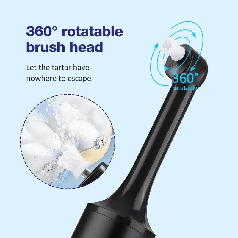 4 Modes Electric Tooth Polisher, 1 Box Rechargeable Teeth Cleaner, Portable Oral Irrigator, Oral Care Tool for Adults, Personal Care Appliances