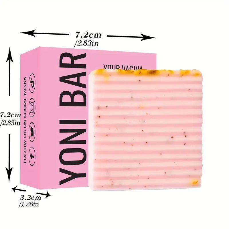 Premium Soap, Yoni Bar - pH Balanced Feminine Wash - Natural Ingredients Feminine Care Daily Oil for Razor Bumps, Dryness, BV, Odor - 3 oz Yoni Bar