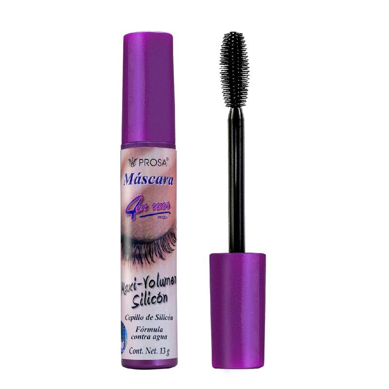 Mascara para pestañas Natural con Aceites de Mamey, Jojoba, Sabila y Germen de Trigo Resistente al Agua - Cosmetic, Makeup