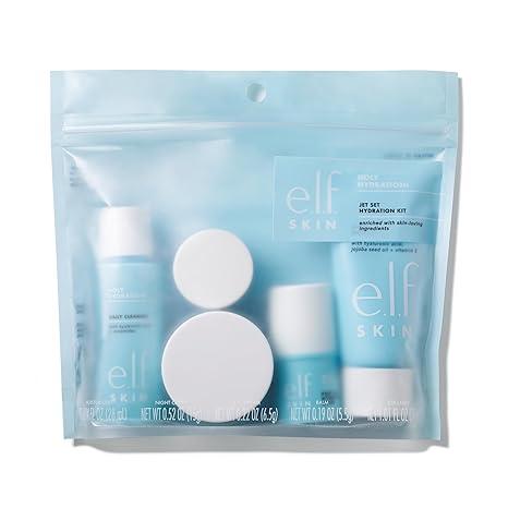 e.l.f. Jet Set Hydration Kit - Complete Skincare Routine for Nourished, Brightened, and Rejuvenated Skin - Skin Repair, Comfort Skin Repair Comfort