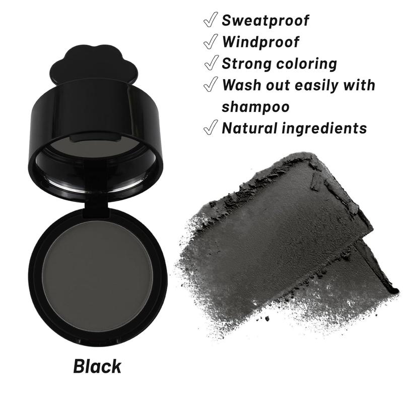 Root Touch Up Powder for Thinning Hair, Gray Coverage, Eyebrow Powder, Bald Spot Concealer for Women