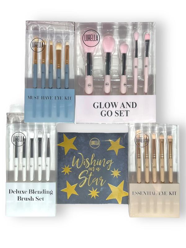 4 Brush Set + Wishing on a star palette Value $40.00