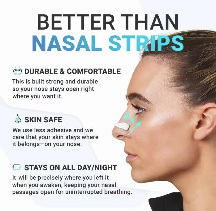 Breathing Dilators for Better Nasal Ventilation and Sleep Quality - Magnetic Nasal Strips Refill Pack for Snoring Solution