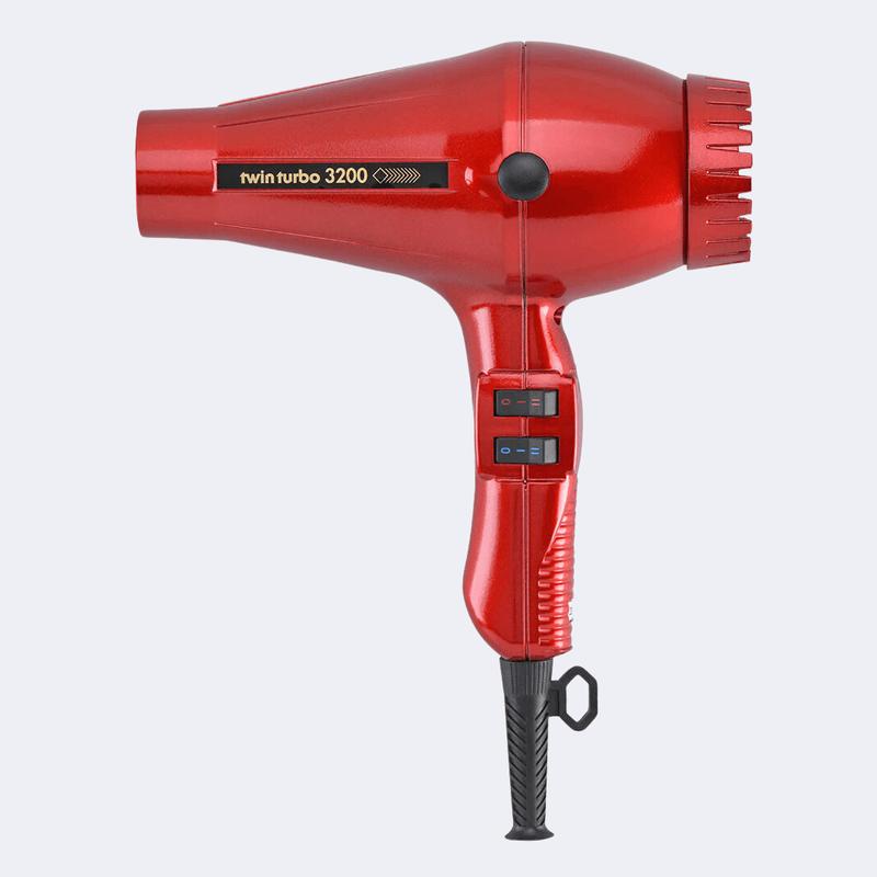 Turbo Power Twin Turbo 3200 Hair Dryer - RED